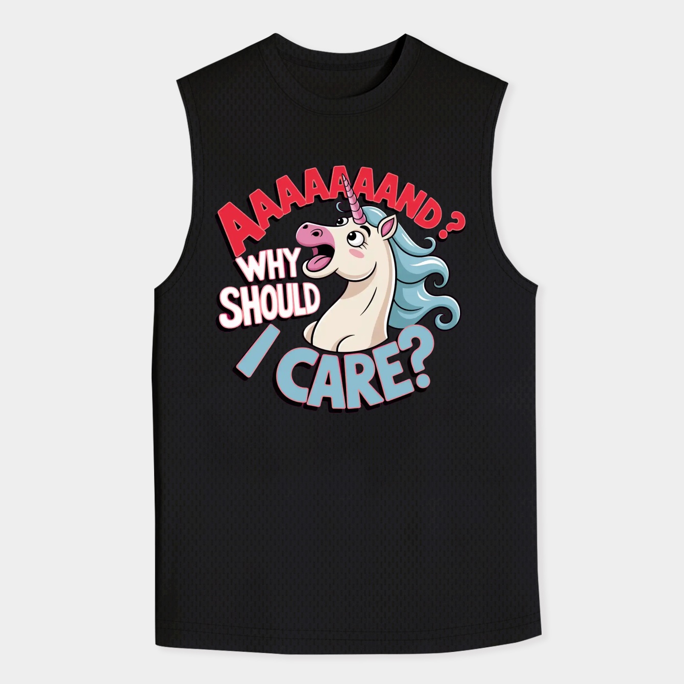 Unicorse Men's Big & Tall Tank Top