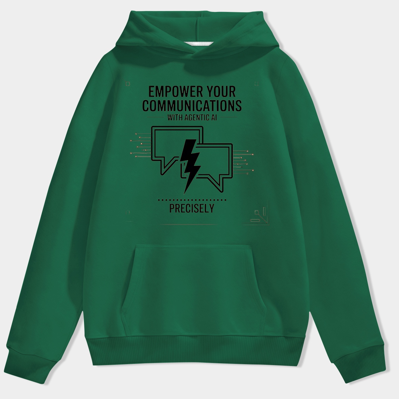 Empower Communication with Agentic AI Men's Hoodie