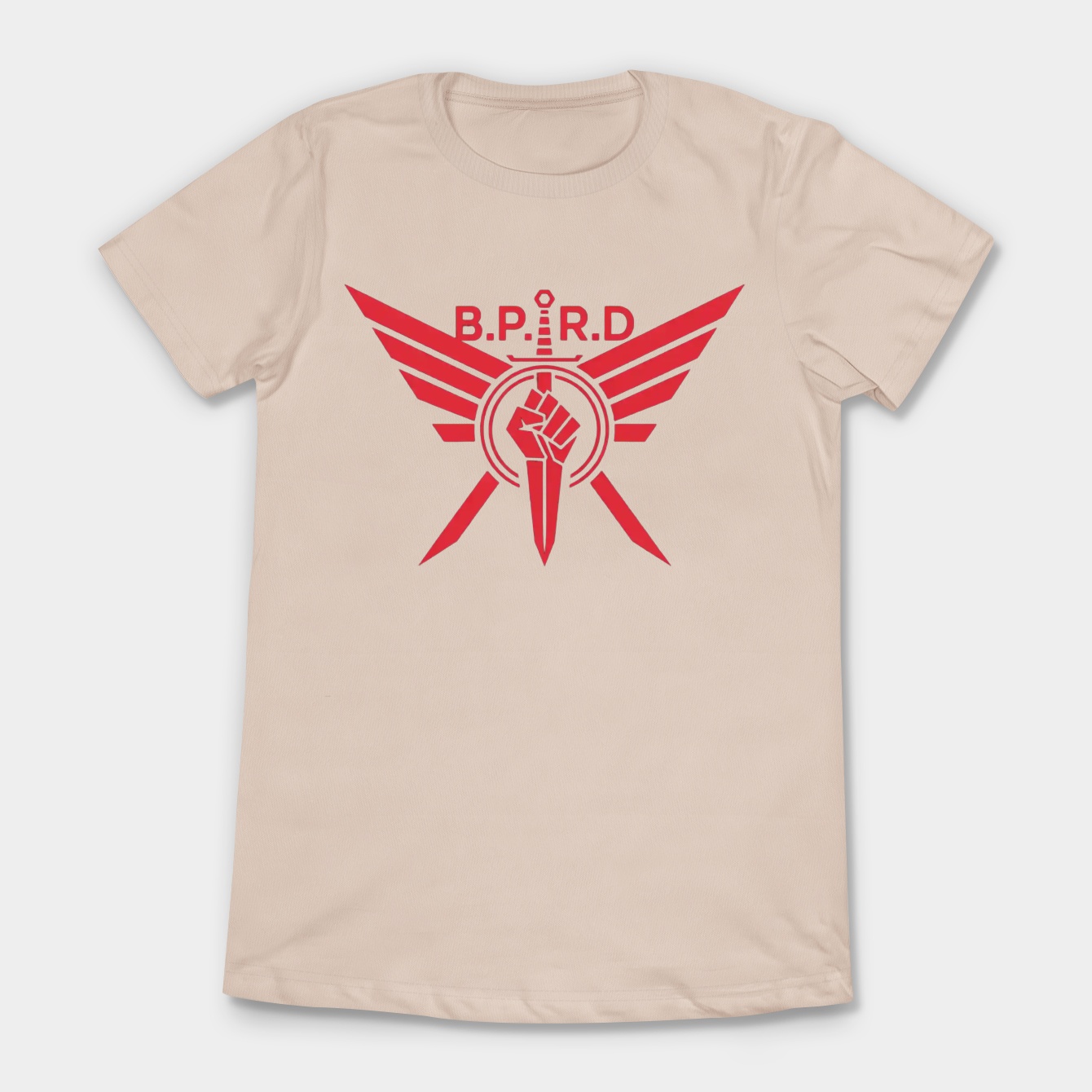 BPRD Red Emblem Design Women's T-Shirt