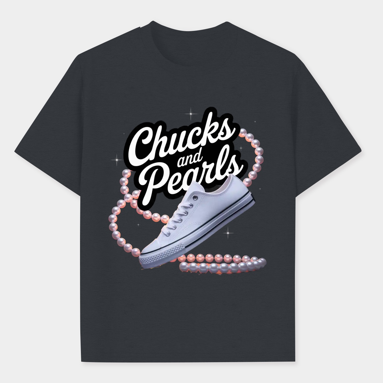 Chucks and Pearls Men's Performance Athletic T-Shirt