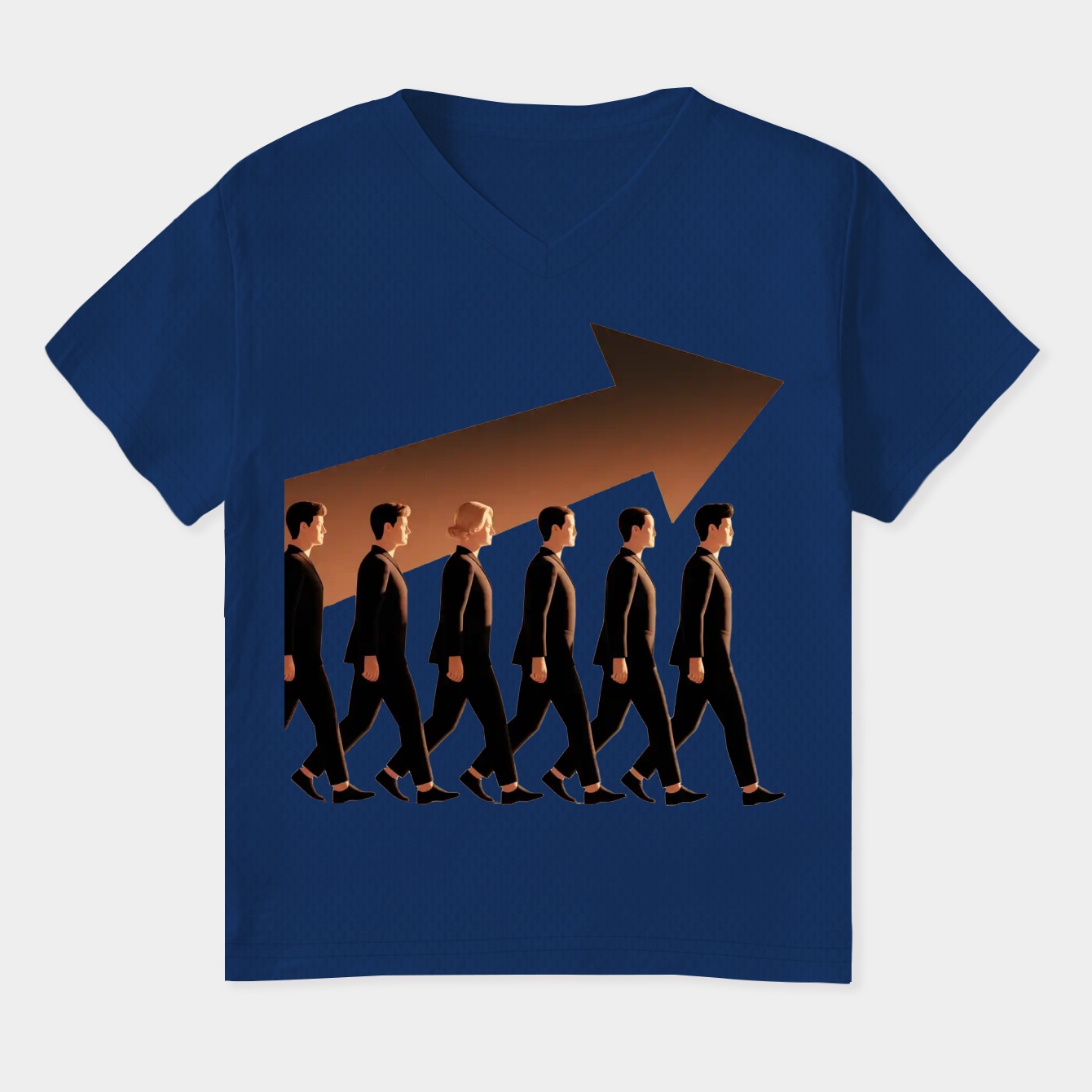 Our Direction Women's Plus Size V-Neck T-Shirt