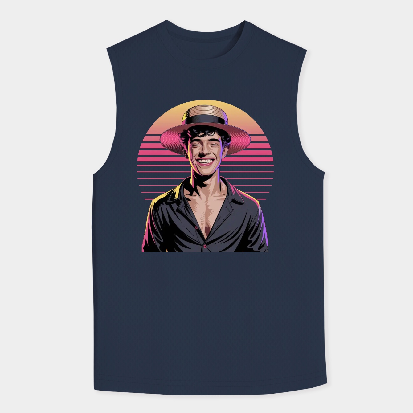 Monkey D. Luffy – The Future Pirate King Men's Big & Tall Tank Top