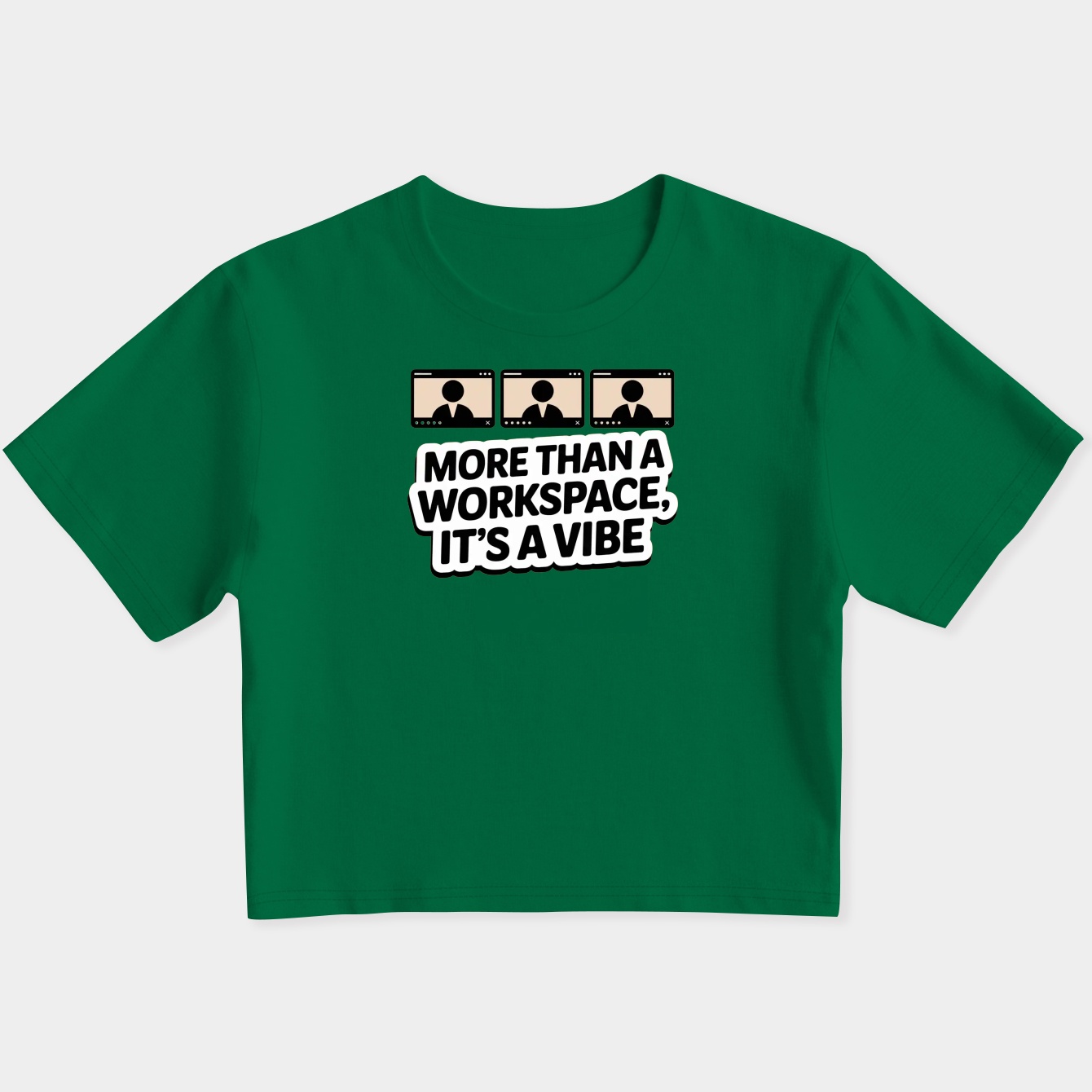 Remote Collaboration Vibes Women's Slim Fit Baby Tee