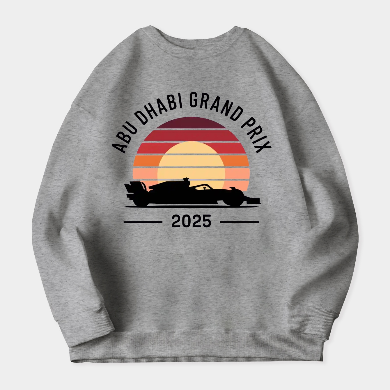 Abu Dhabi Grand Prix Sunset Speed Women's Plus Size Sweatshirt