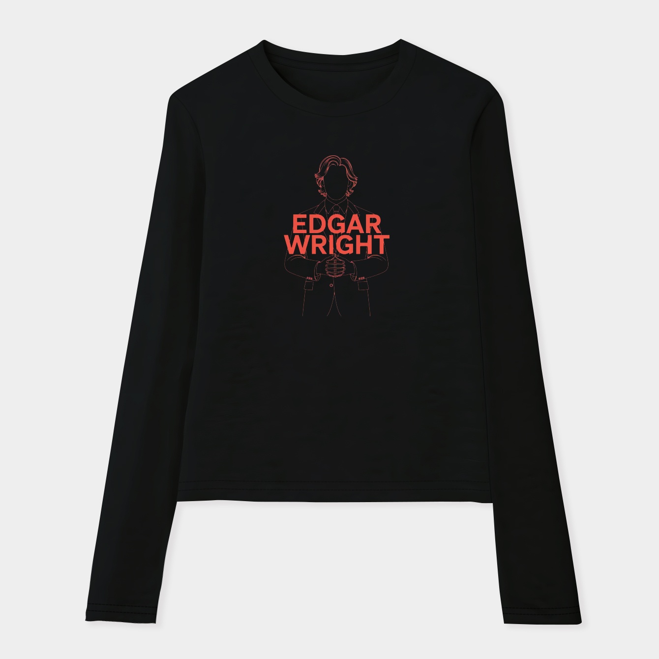 Directed by Edgar Wright Women's Soft Long Sleeve T-Shirt