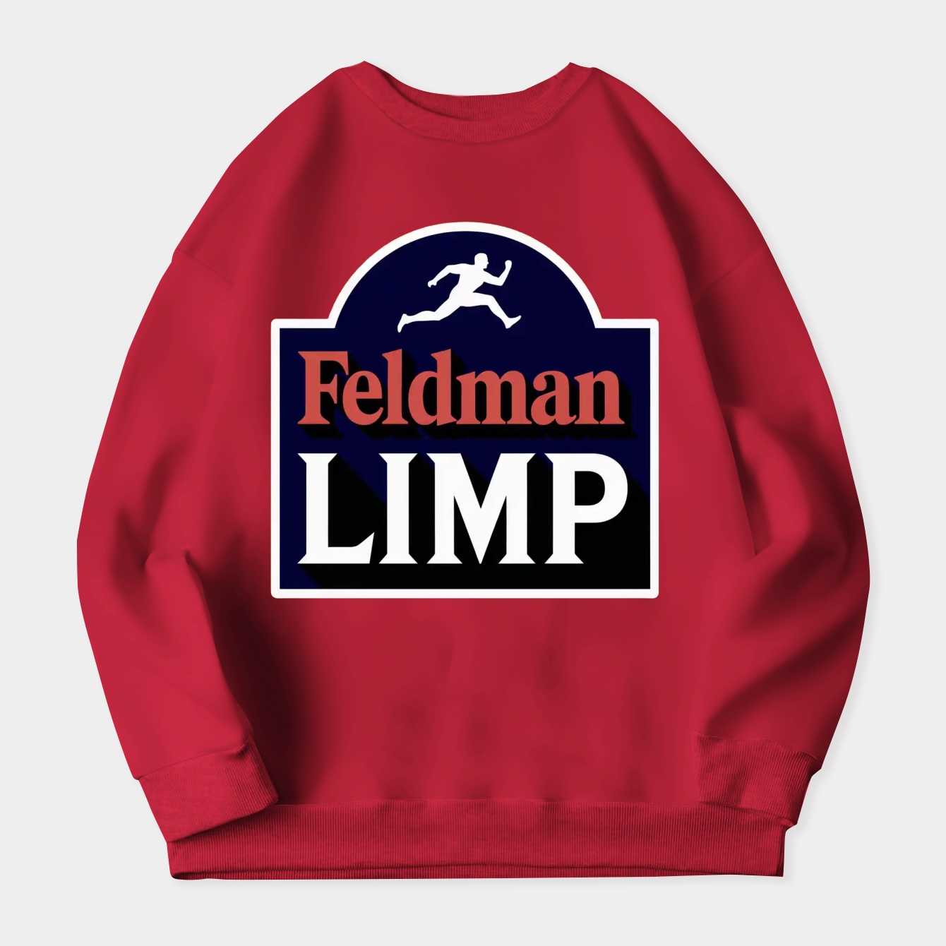 Feldman Limp Logo Design Women's Crewneck Sweatshirt