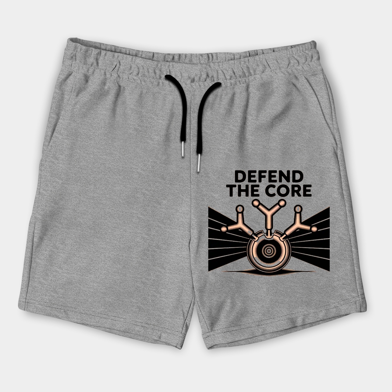 Defend the Core: Antibody Power Men's Shorts