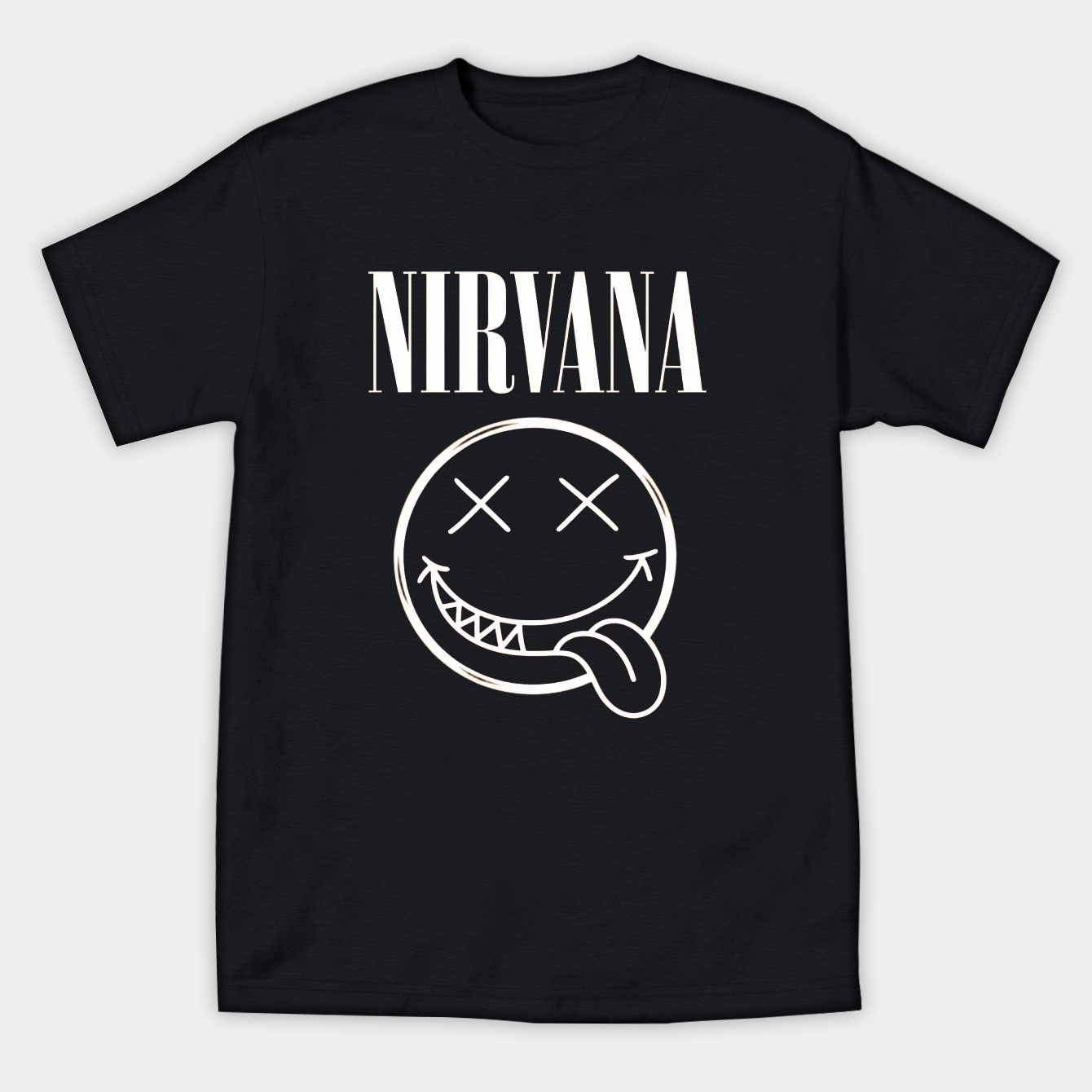 NIRVANA Logo Design Women's Athletic Performance T-Shirt