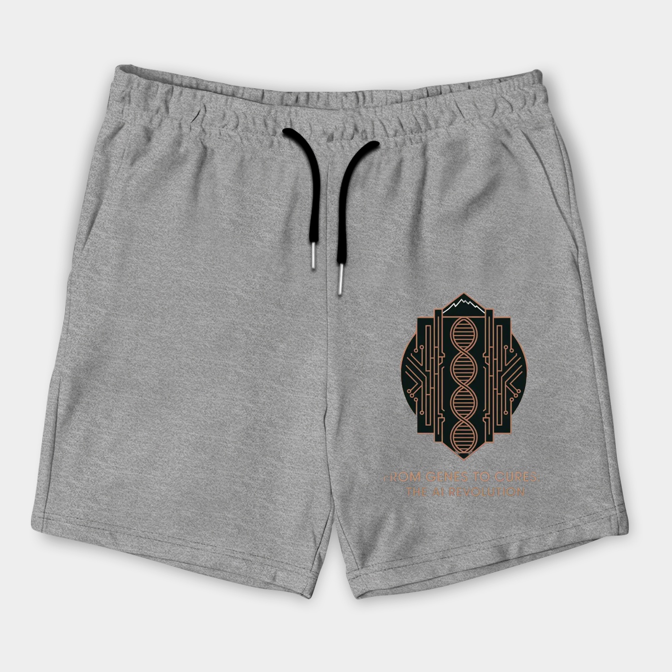 Genes to Cures: AI Revolution Men's Shorts