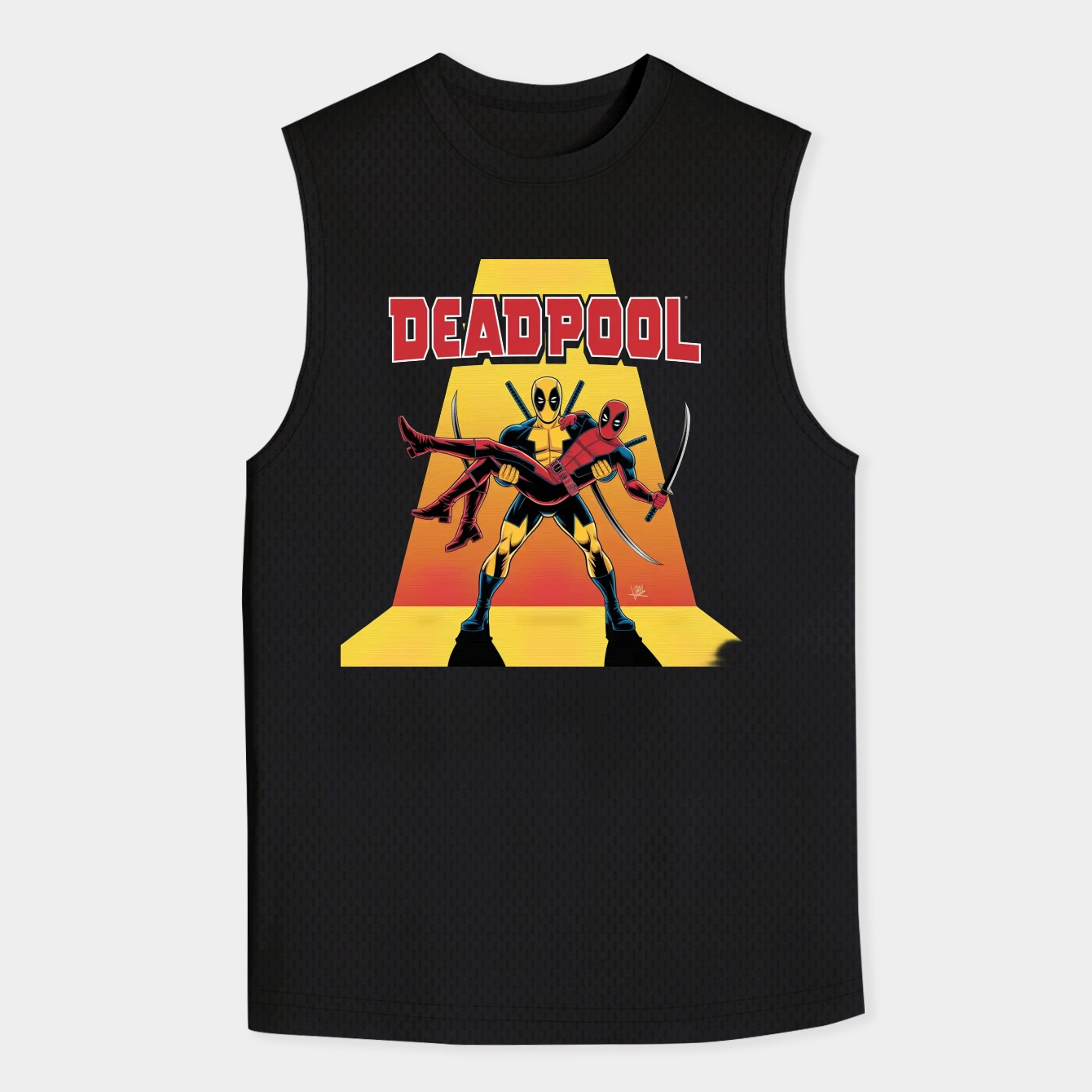 Deadpool & Wolverine Damsel Deadpool Men's Tank Top