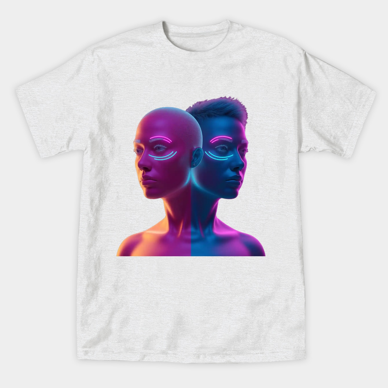 Let's merge Women's Athletic Performance T-Shirt