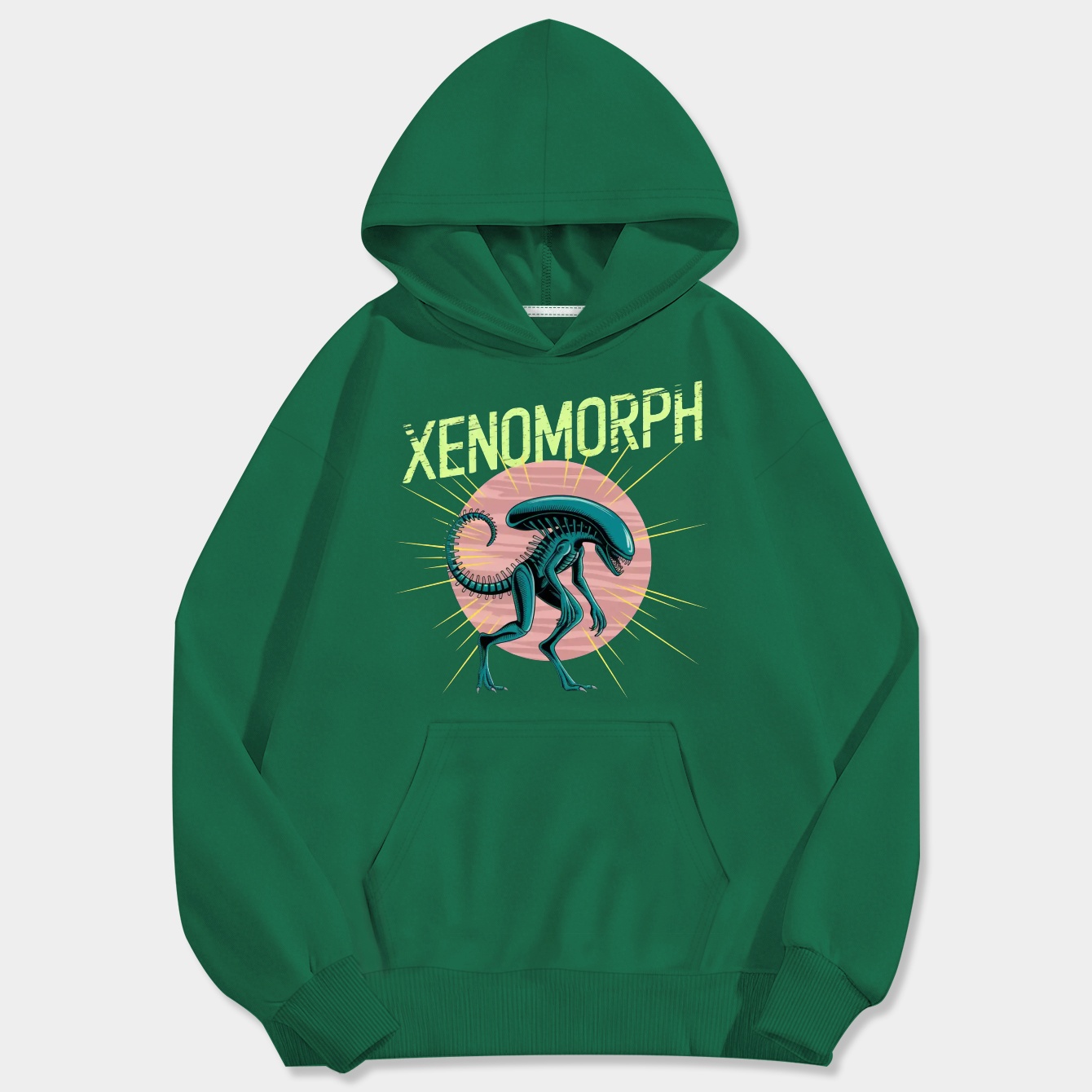 Alien Xenomorph Men's Big & Tall Hoodie
