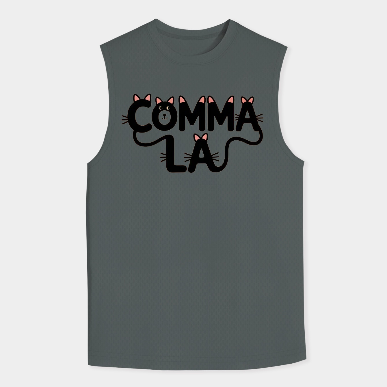 Comma-La Men's Big & Tall Tank Top