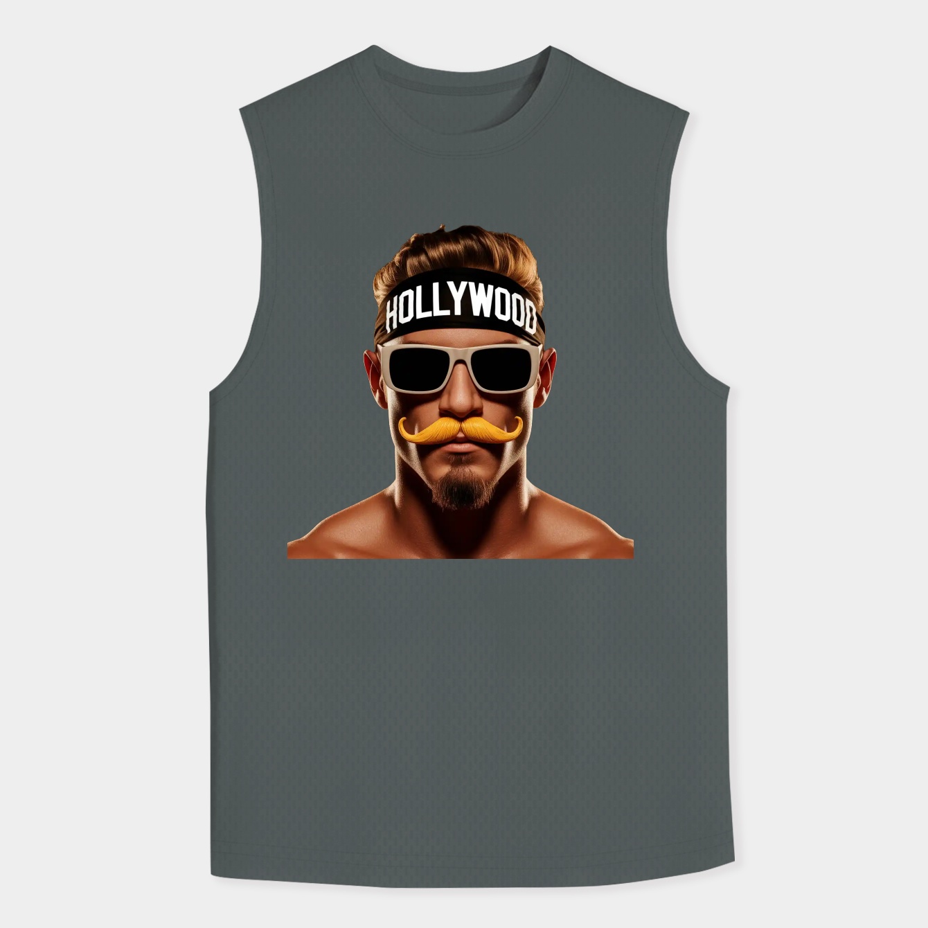 Hulkaia Face Hulk Hogan Men's Big & Tall Tank Top