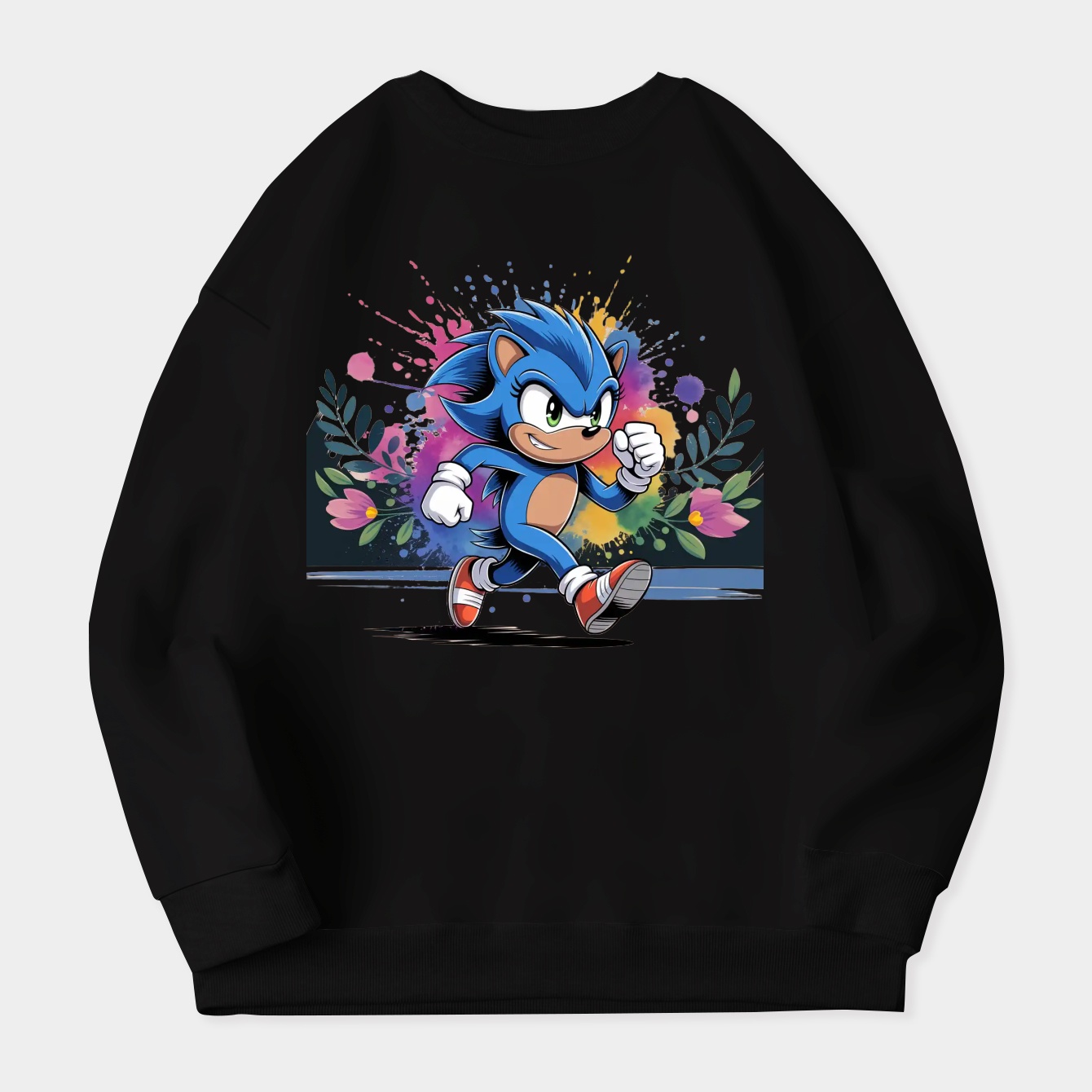 soniccccc Women's Plus Size Sweatshirt