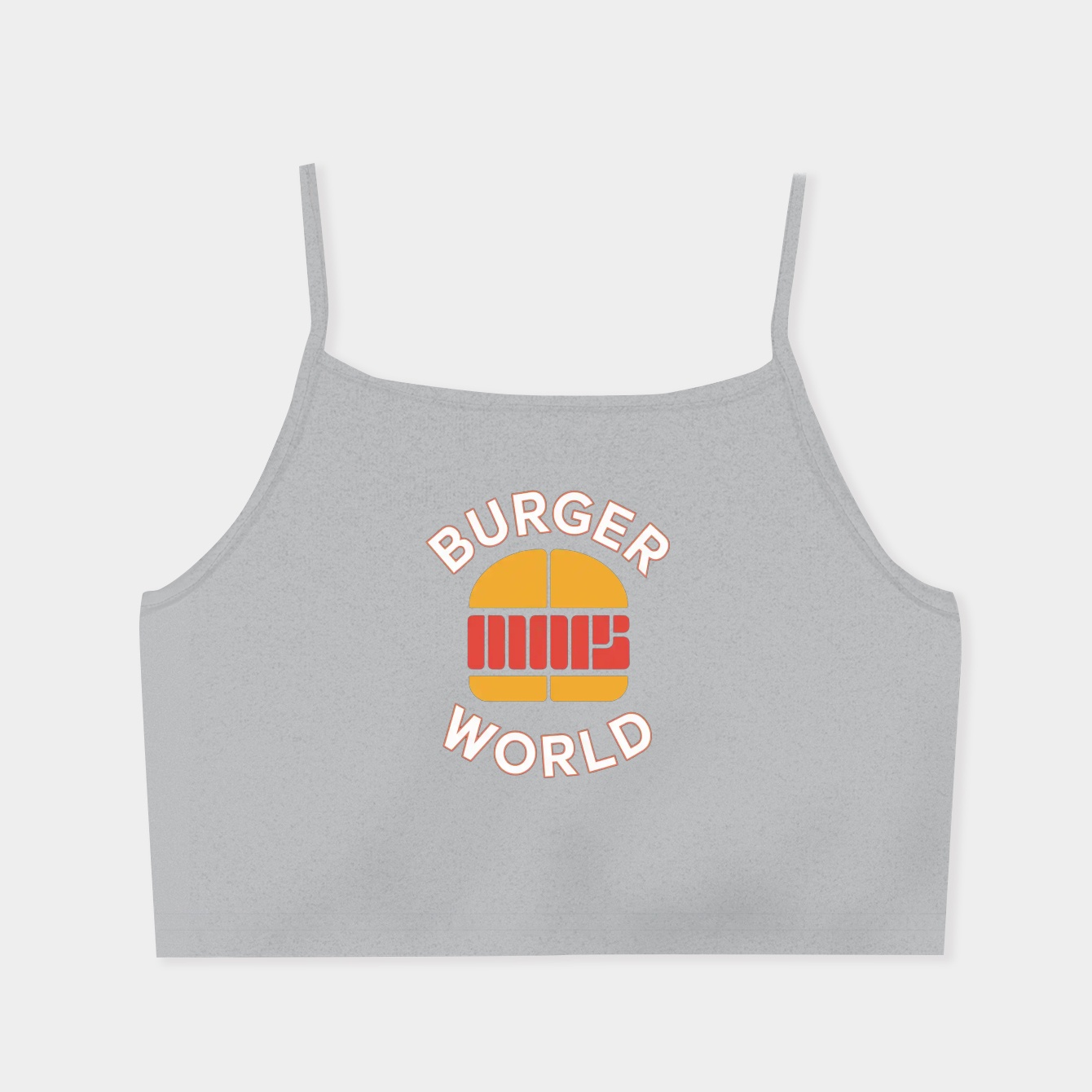 Burger World Women's  Spaghetti Strap Tank Top