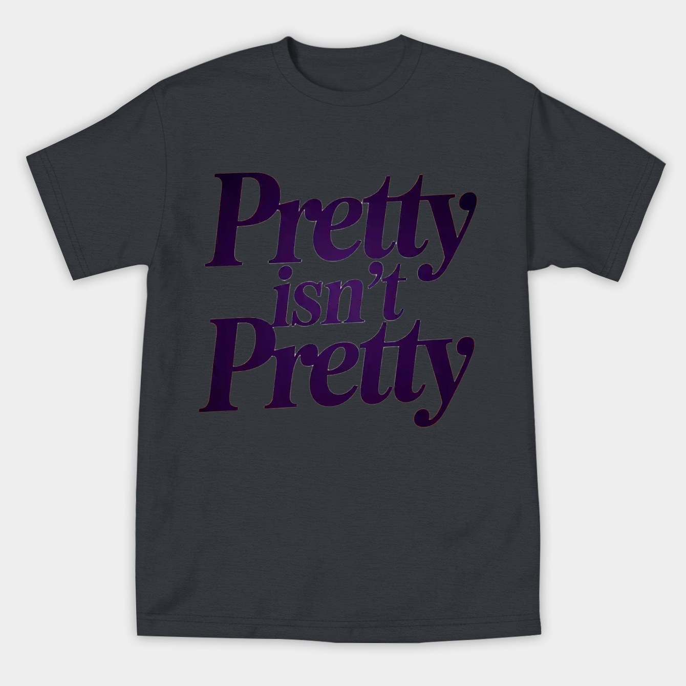 pretty isn't pretty Women's Athletic Performance T-Shirt