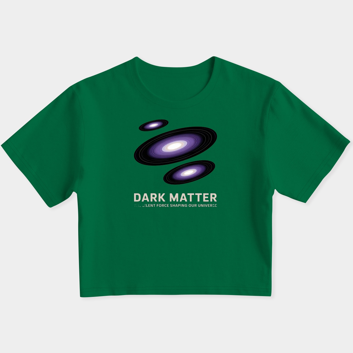 Dark Matter: The Silent Force Women's Slim Fit Baby Tee