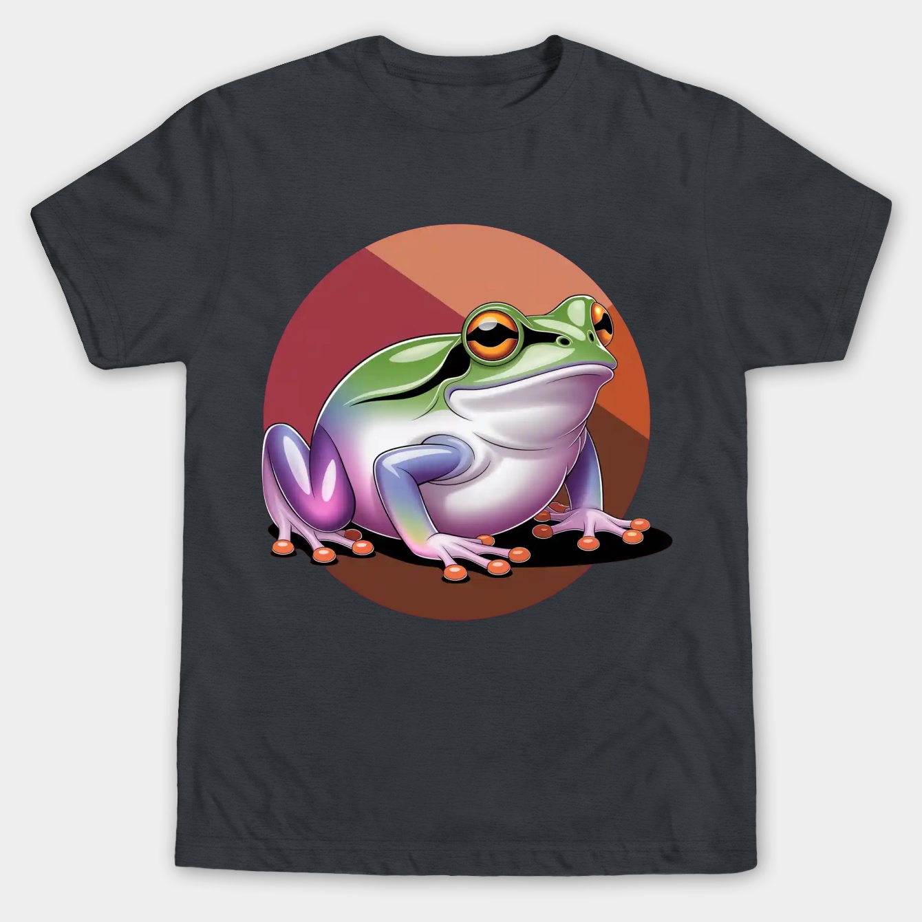 cute frog butt Men's Big & Tall T-shirt