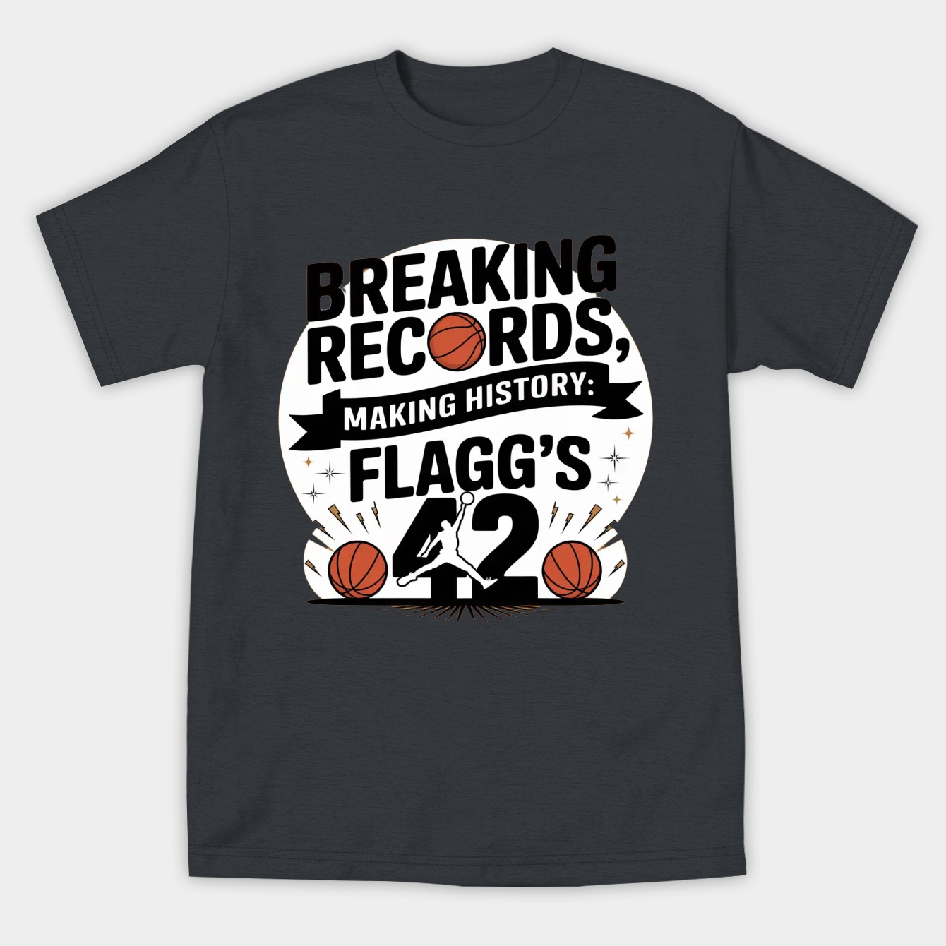 Breaking Records Flagg’s 42 Basketball