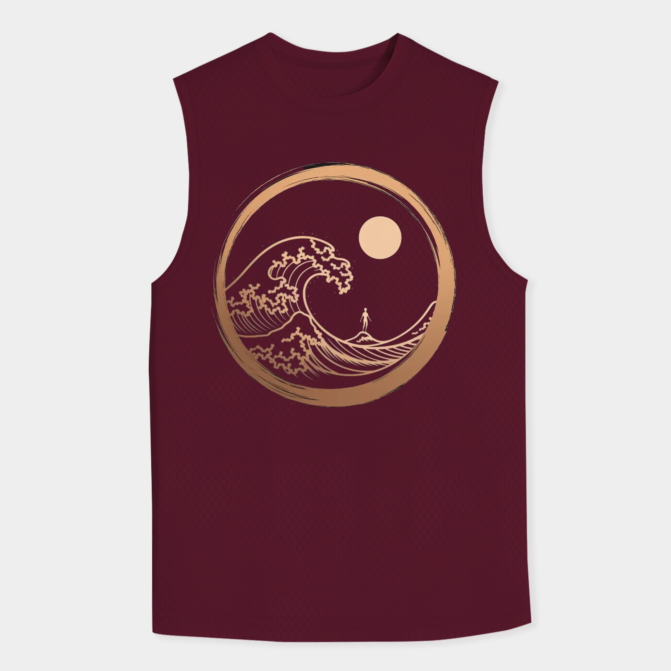 Moonlit Tide Men's Tank Top
