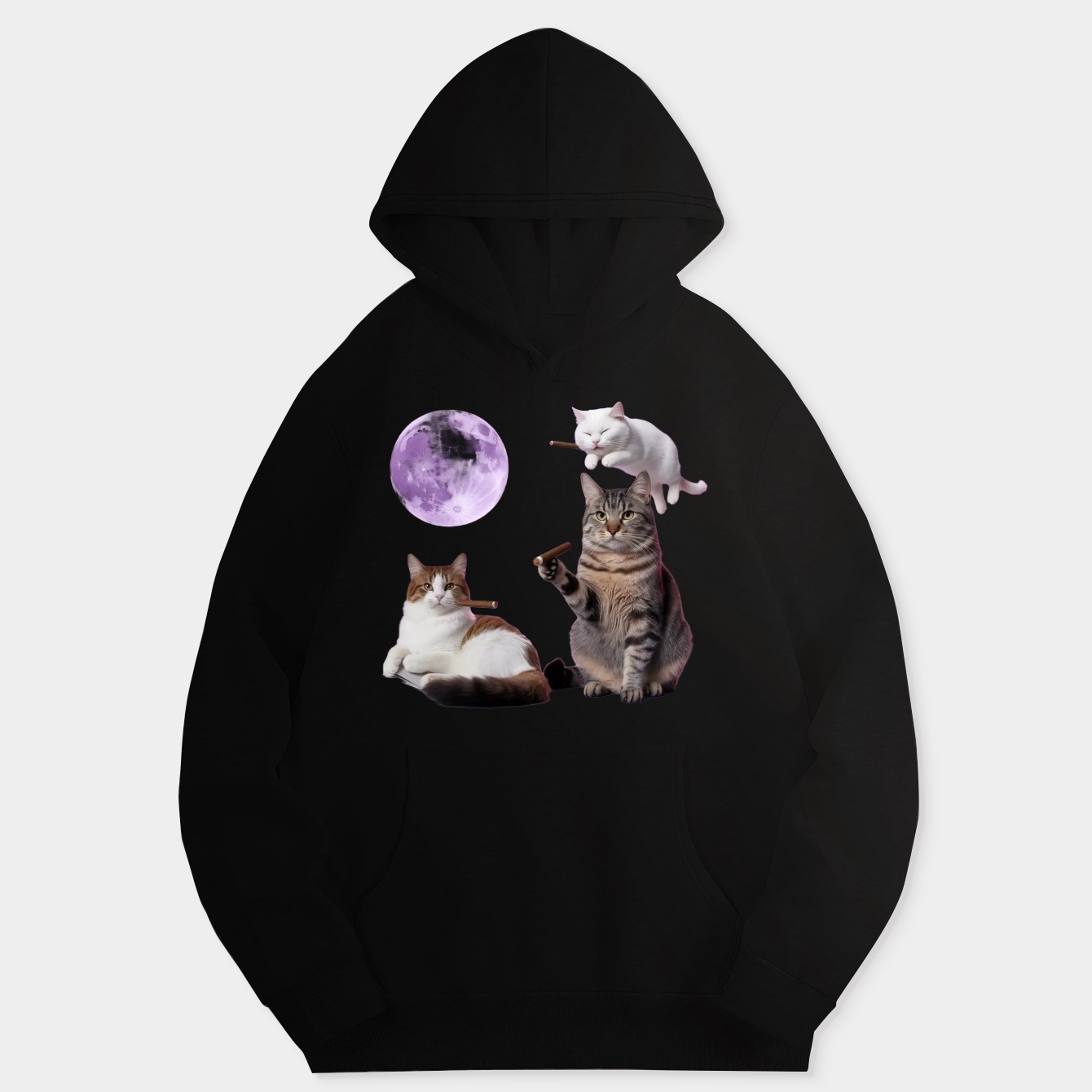 Funny Meme Three Cat Smikong