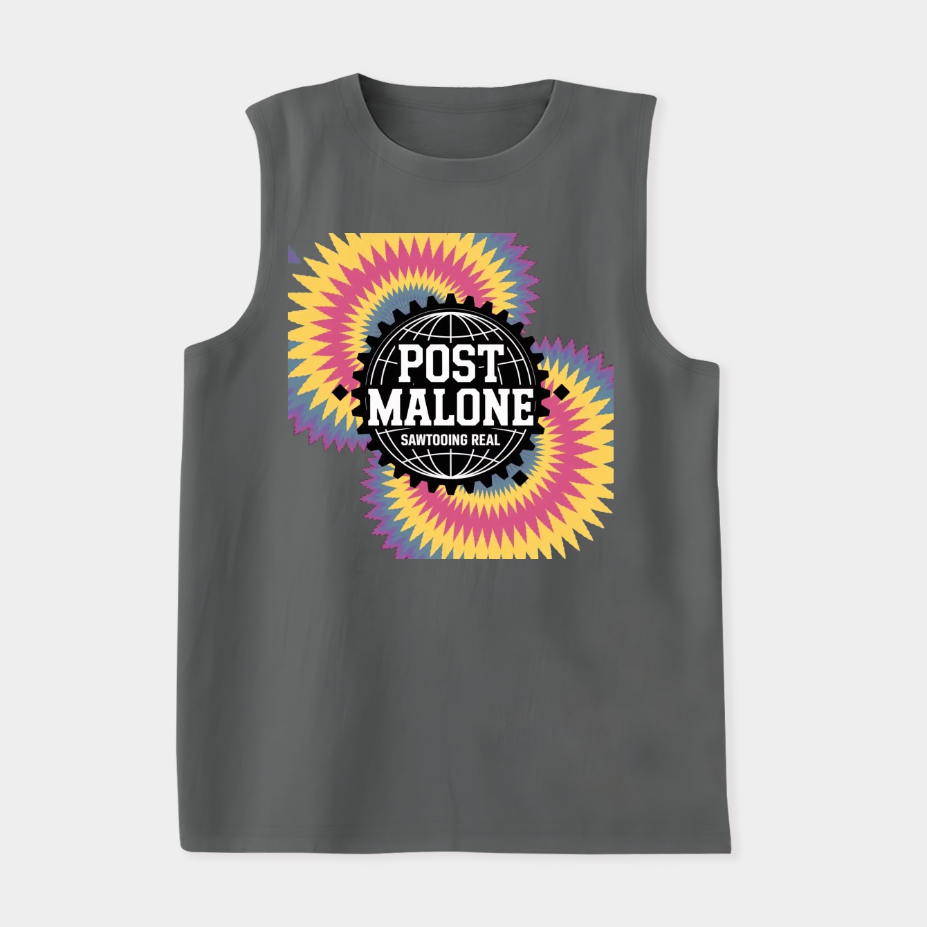 Post Malone Something Real Pmd Women's Soft Tank Top