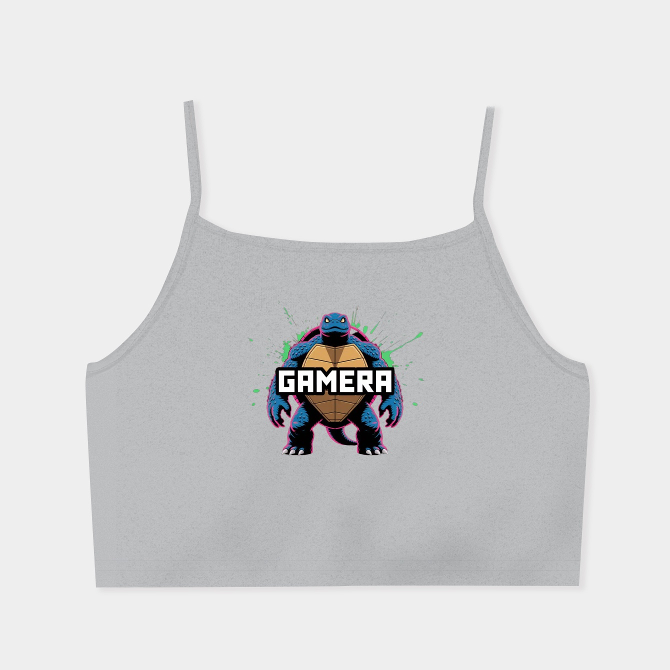 GAMERA - Splatter Women's  Spaghetti Strap Tank Top