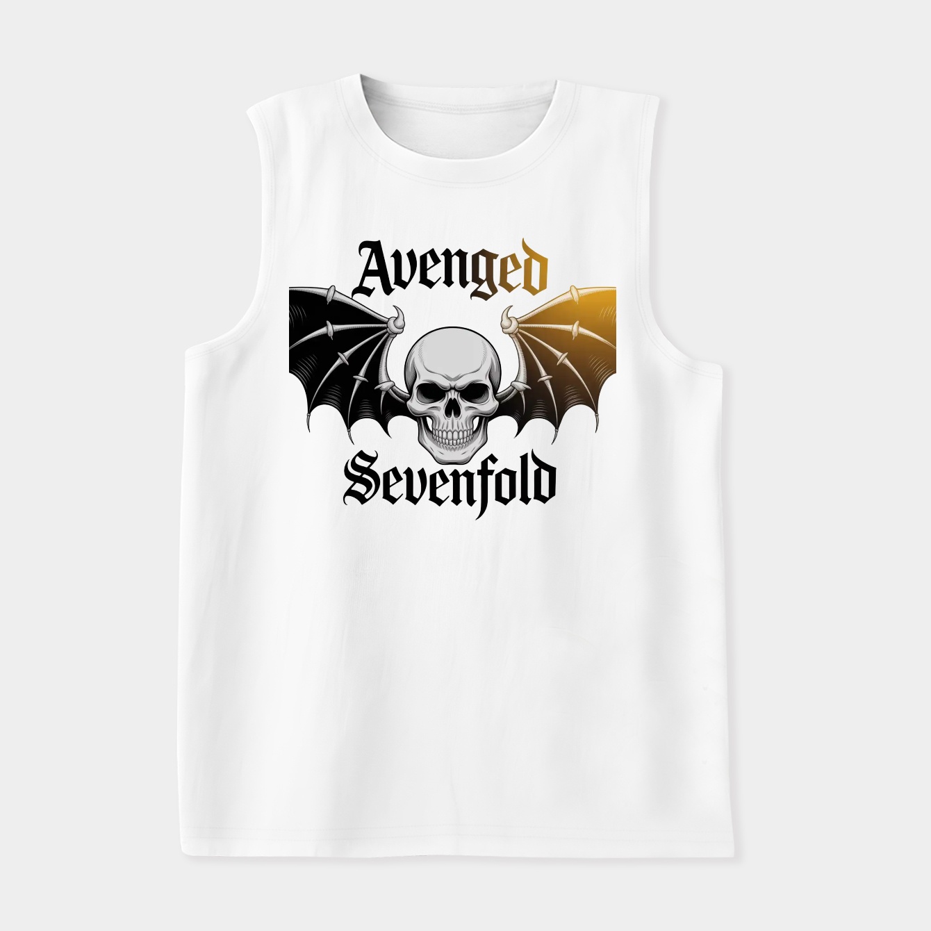 Bat Wing Skull Women's Soft Tank Top