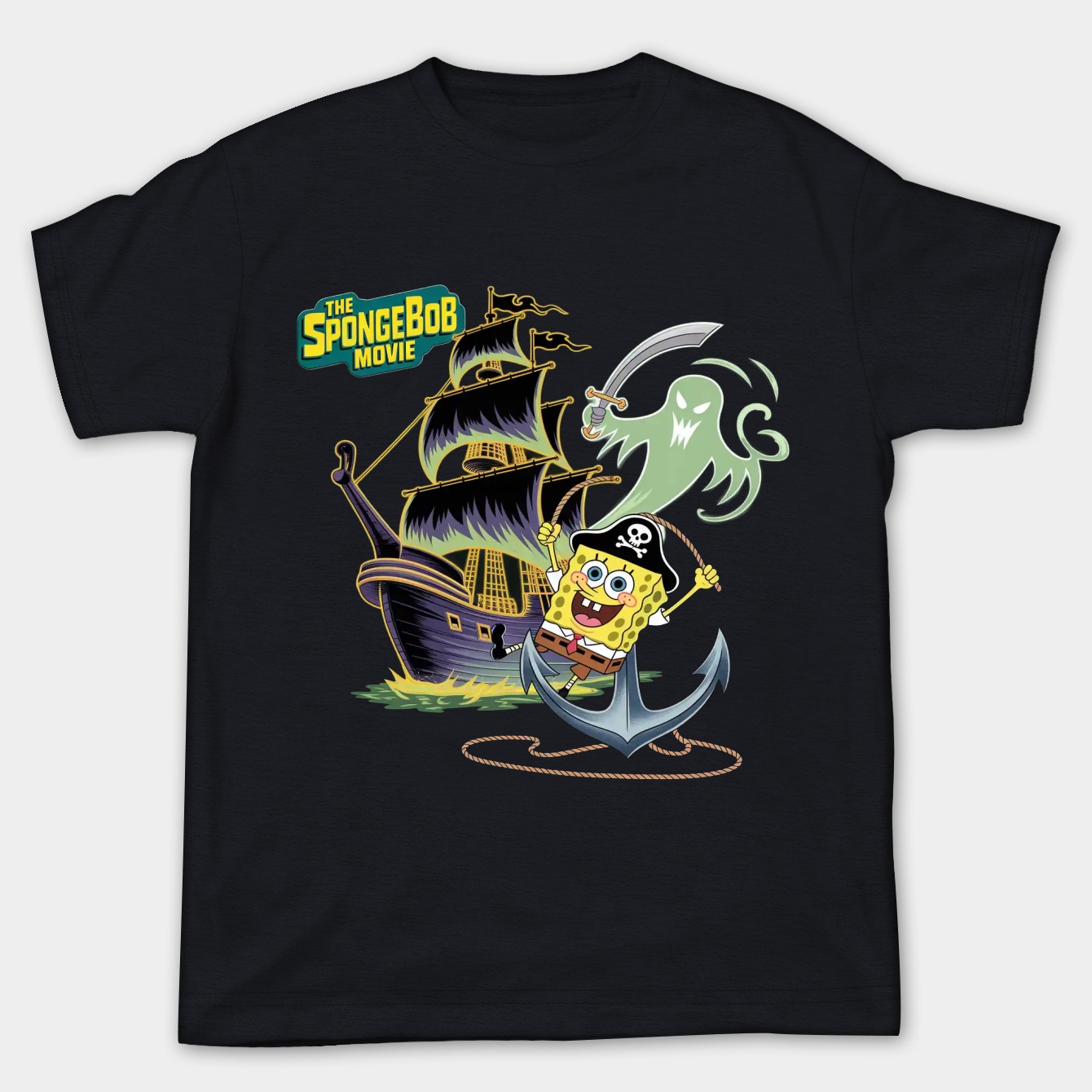 SpongeBob SquarePants The SpongeBob Movie: Search For SquarePants Women's Plus Size T-shirt