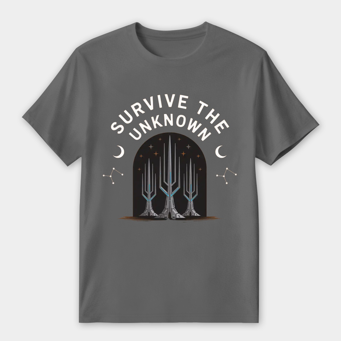 Survive the Unknown Sci-Fi Forest Women's Premium Soft T-Shirt