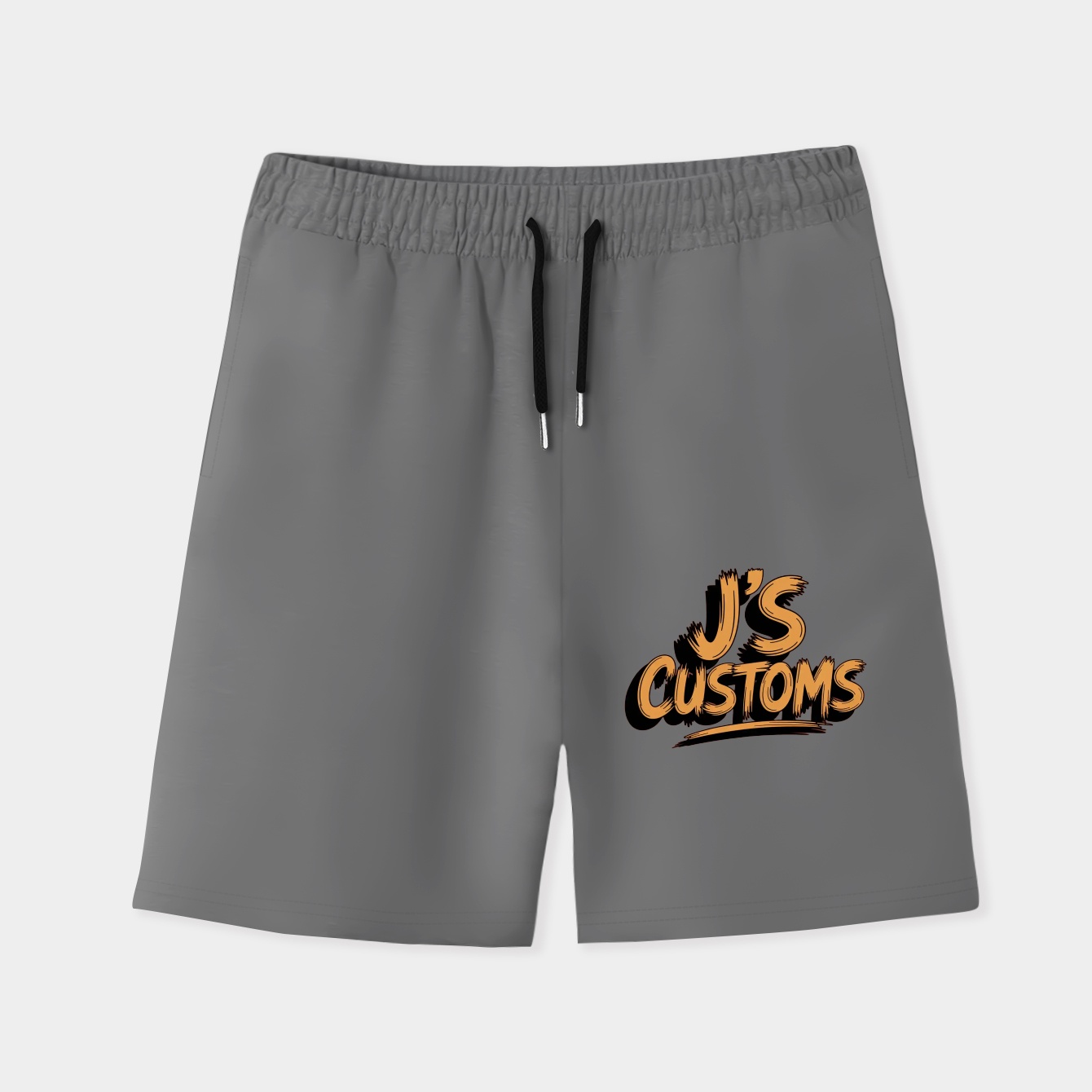 Js Customs MANIA yellow Men's Quick-Dry Athletic Shorts