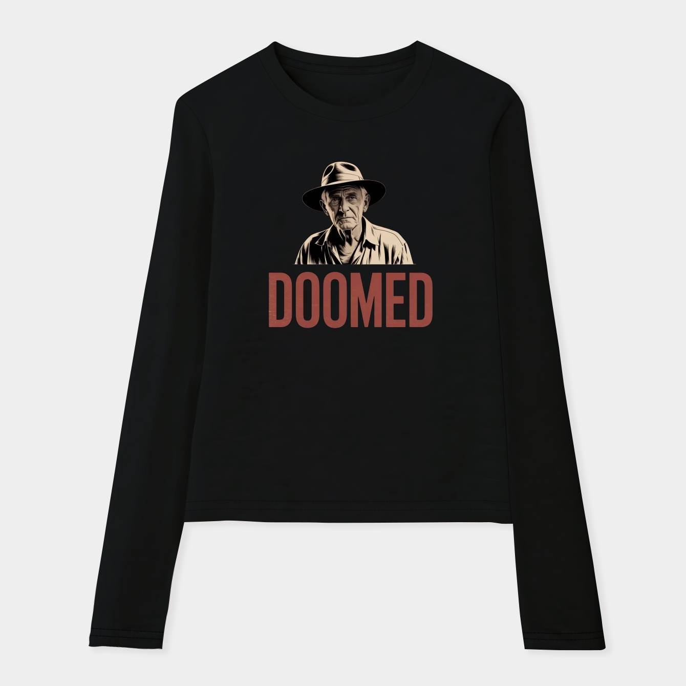 Crazy Ralph Doomed Women's Soft Long Sleeve T-Shirt