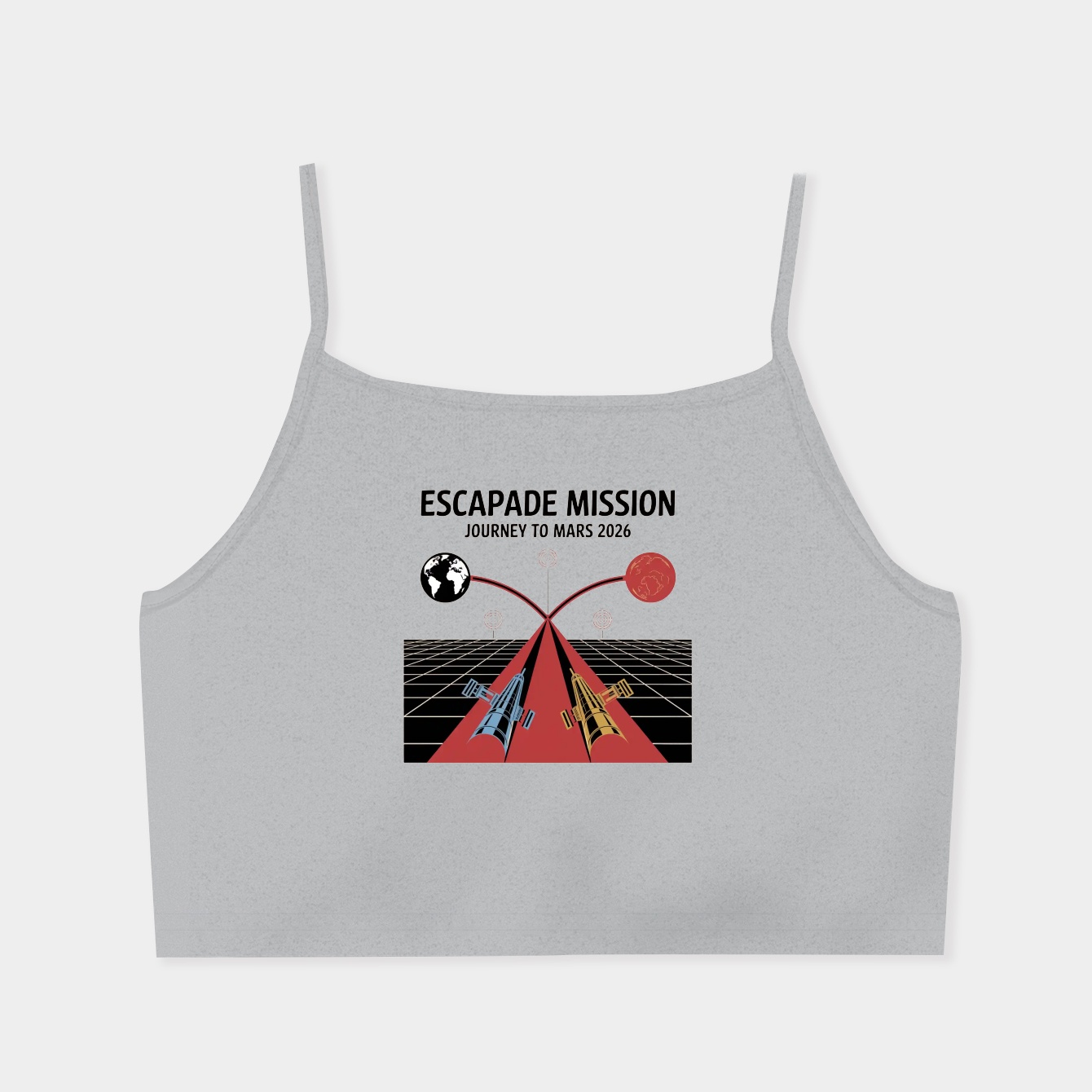 ESCAPADE Mission: Twin Journey to Mars Women's Spaghetti Strap Tank Top