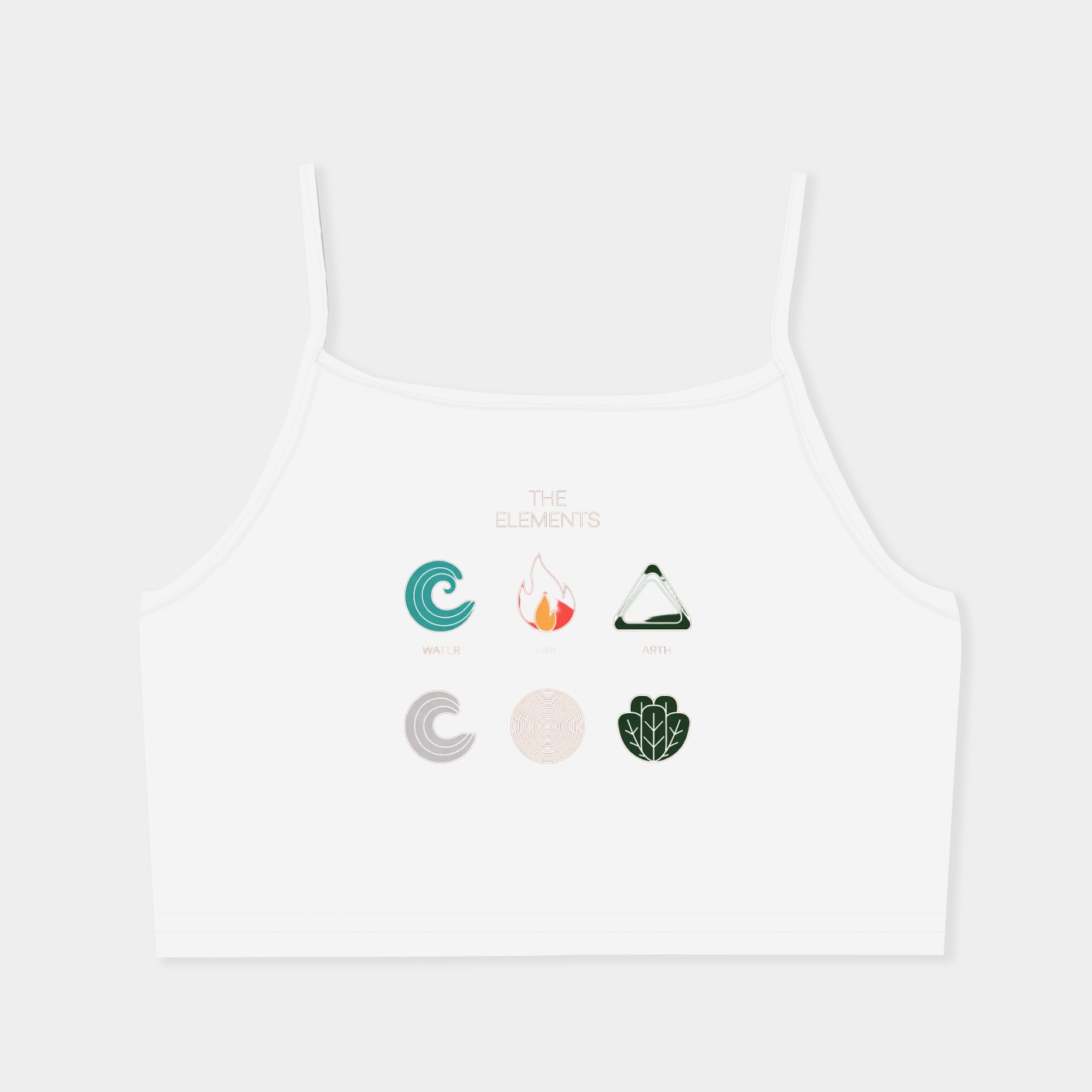 The Five Elements Avatar Women's  Spaghetti Strap Tank Top