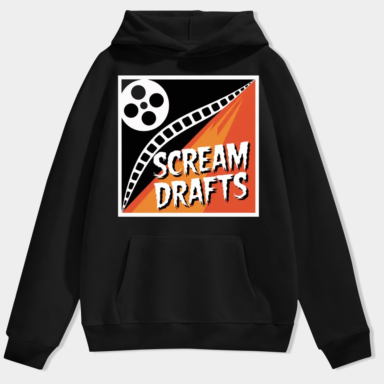 SCREAM Drafts Black Men's Hoodie