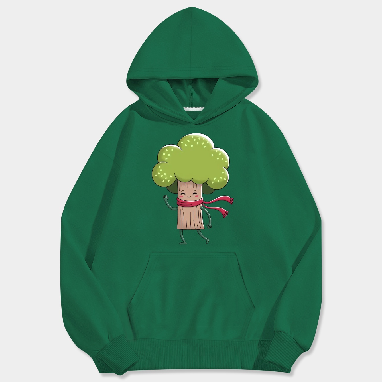 Tree Character from BFB TPOT Men's Big & Tall Hoodie