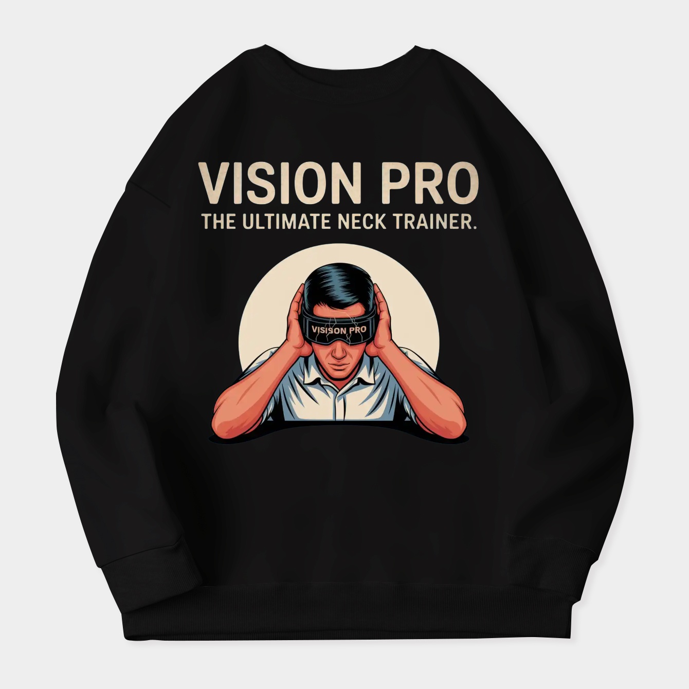 Vision Pro: Ultimate Neck Trainer Women's Crewneck Sweatshirt