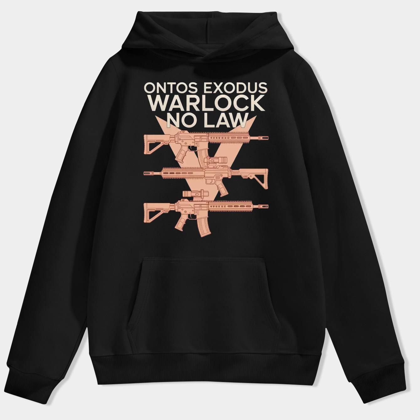Warlock Exodus Futuristic Arsenal Men's Hoodie