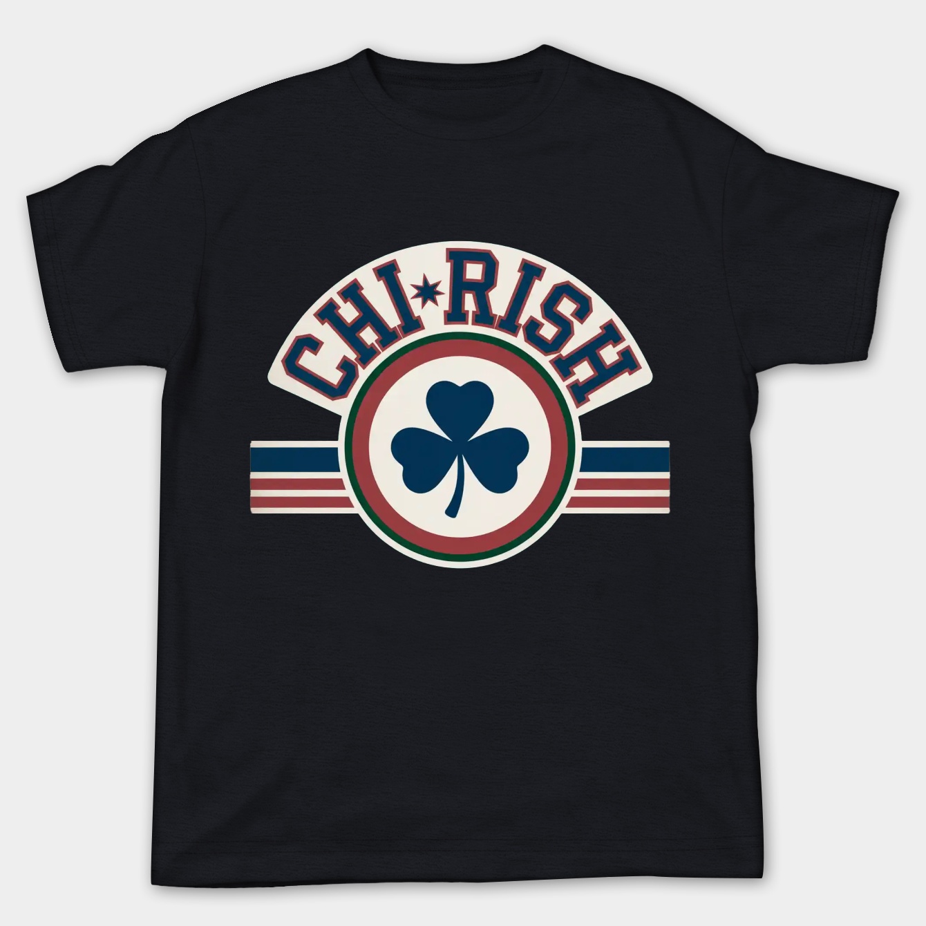 CHI-RISH Shamrock Emblem Women's Plus Size T-shirt