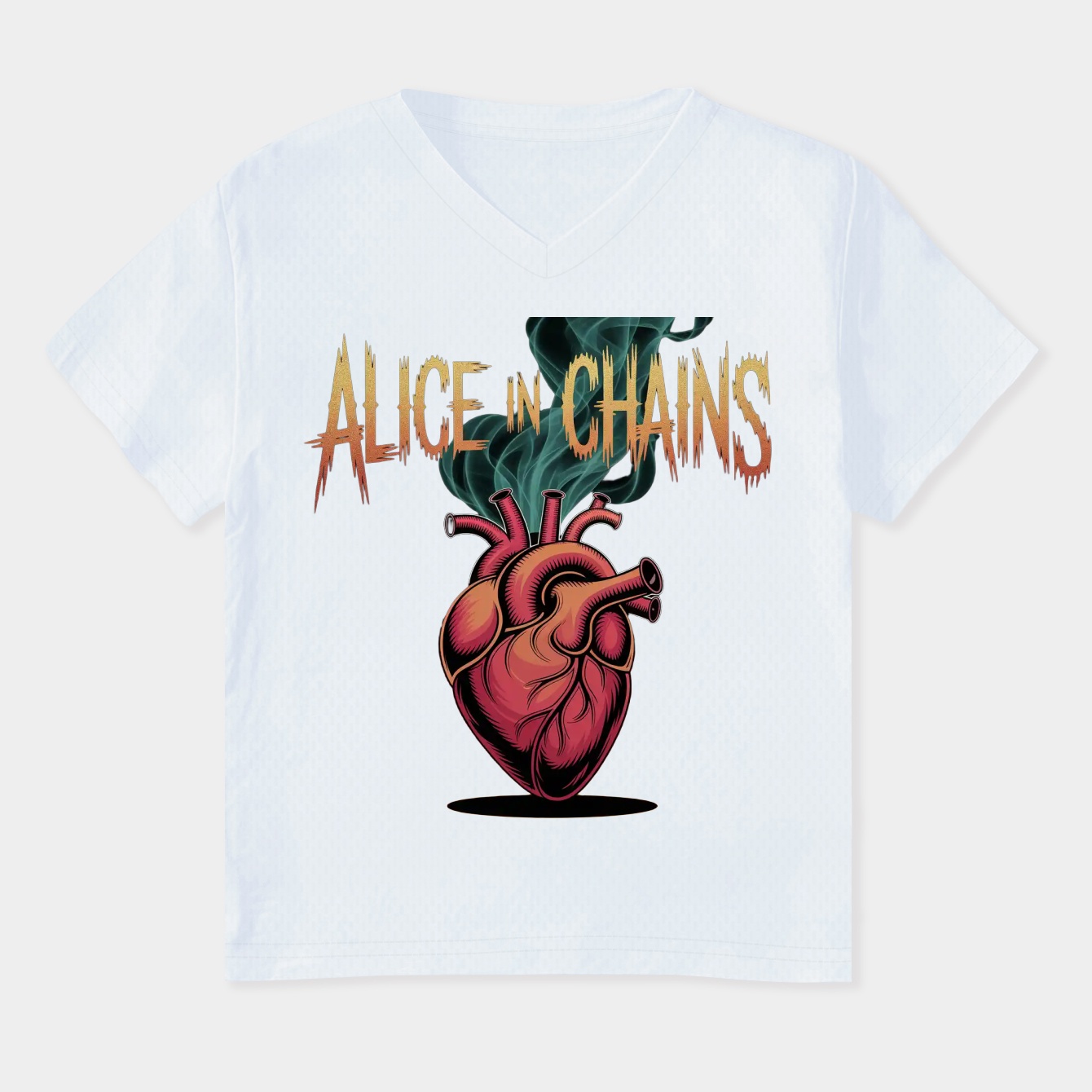 Alice In Chains Women's Plus Size V-Neck T-Shirt