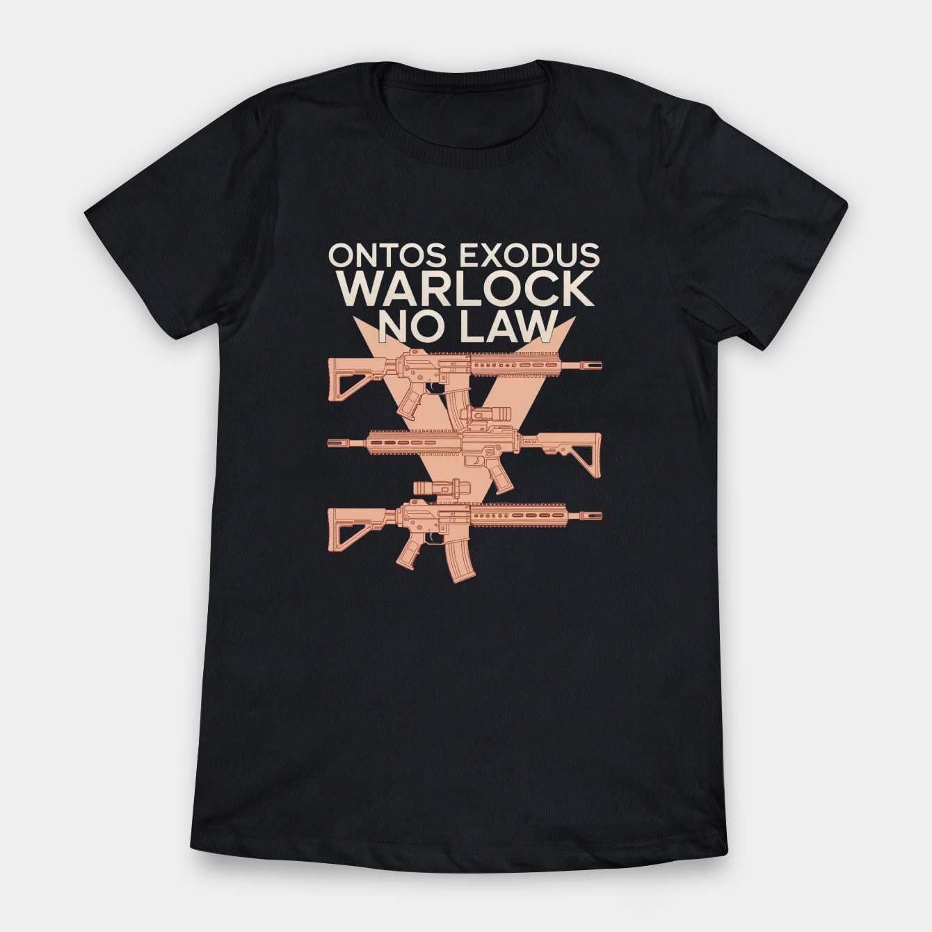 Warlock Exodus Futuristic Arsenal Women's T-Shirt