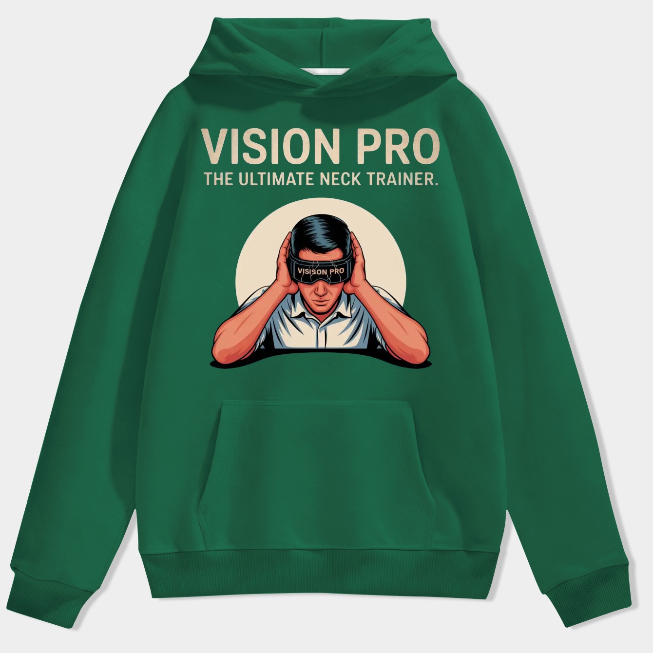 Vision Pro: Ultimate Neck Trainer Men's Hoodie