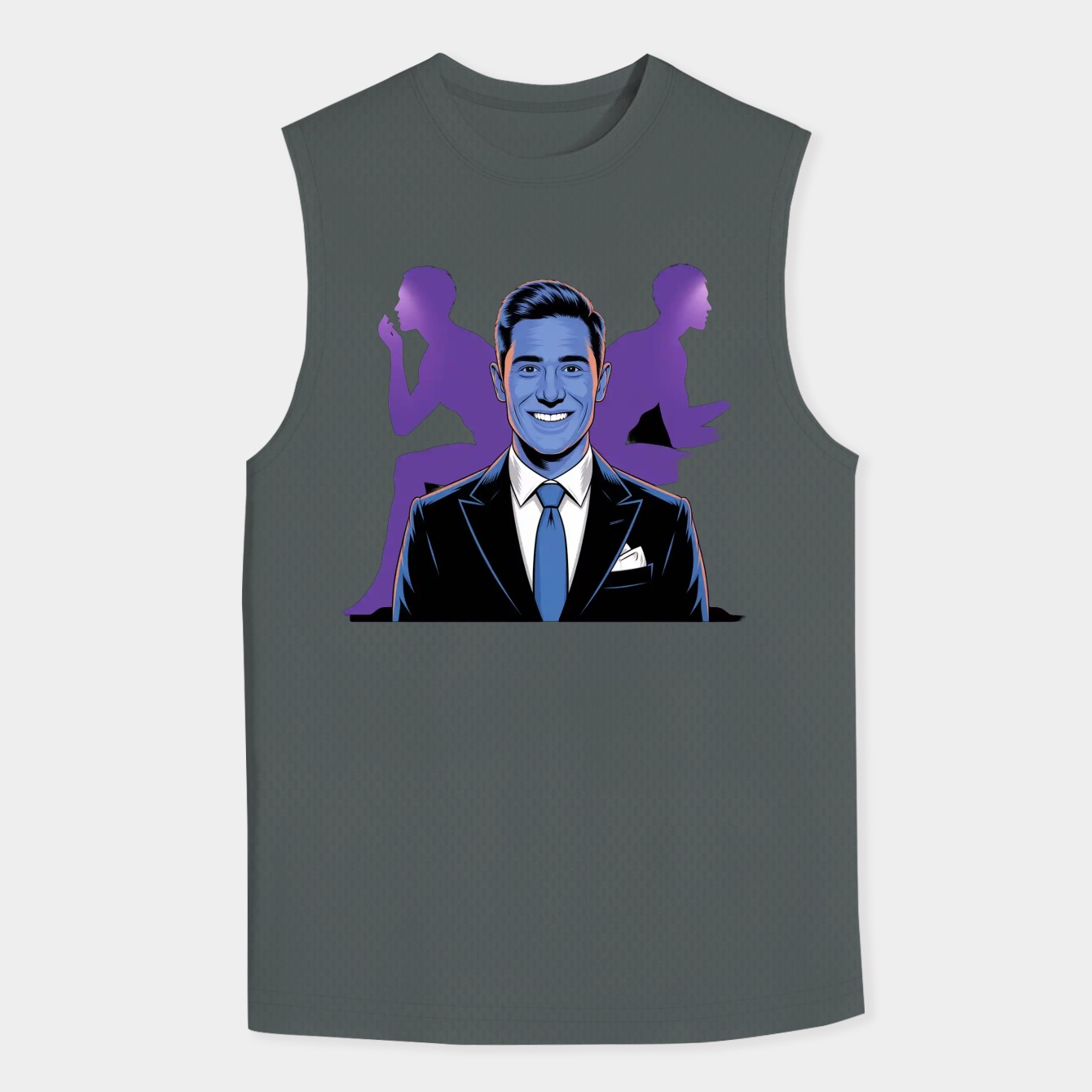 John Travolta Men's Big & Tall Tank Top