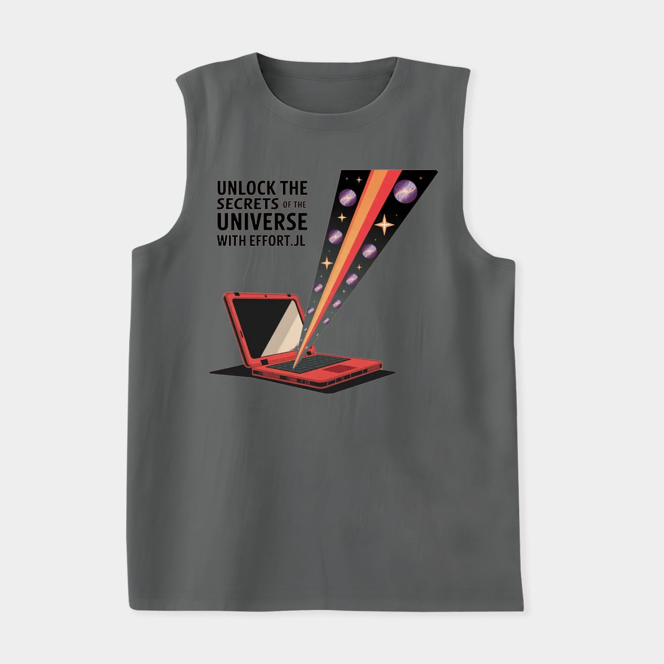 Unlock the Universe with Effort.jl Women's Soft Tank Top