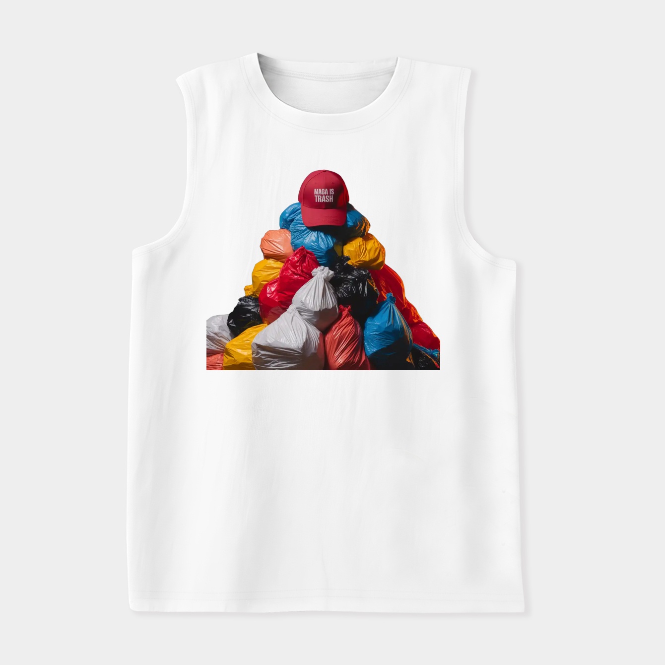 MAGA is Trash Women's Soft Tank Top