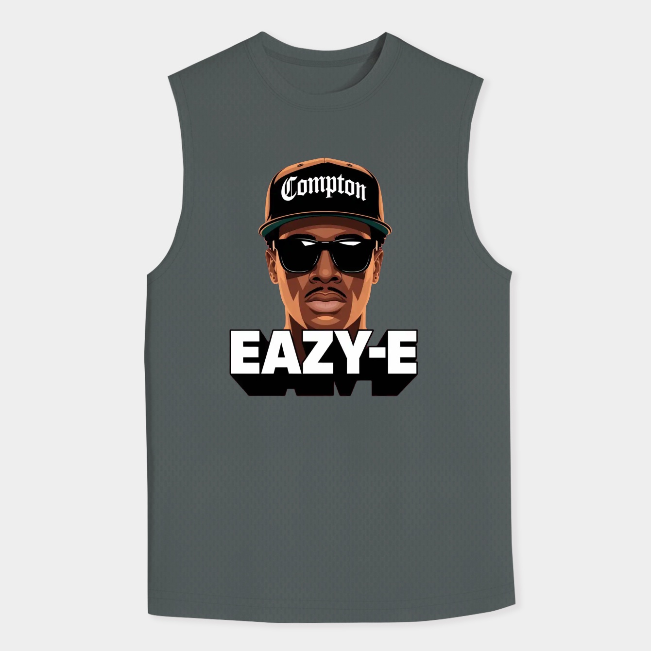 EAZY-E Compton Style Men's Big & Tall Tank Top