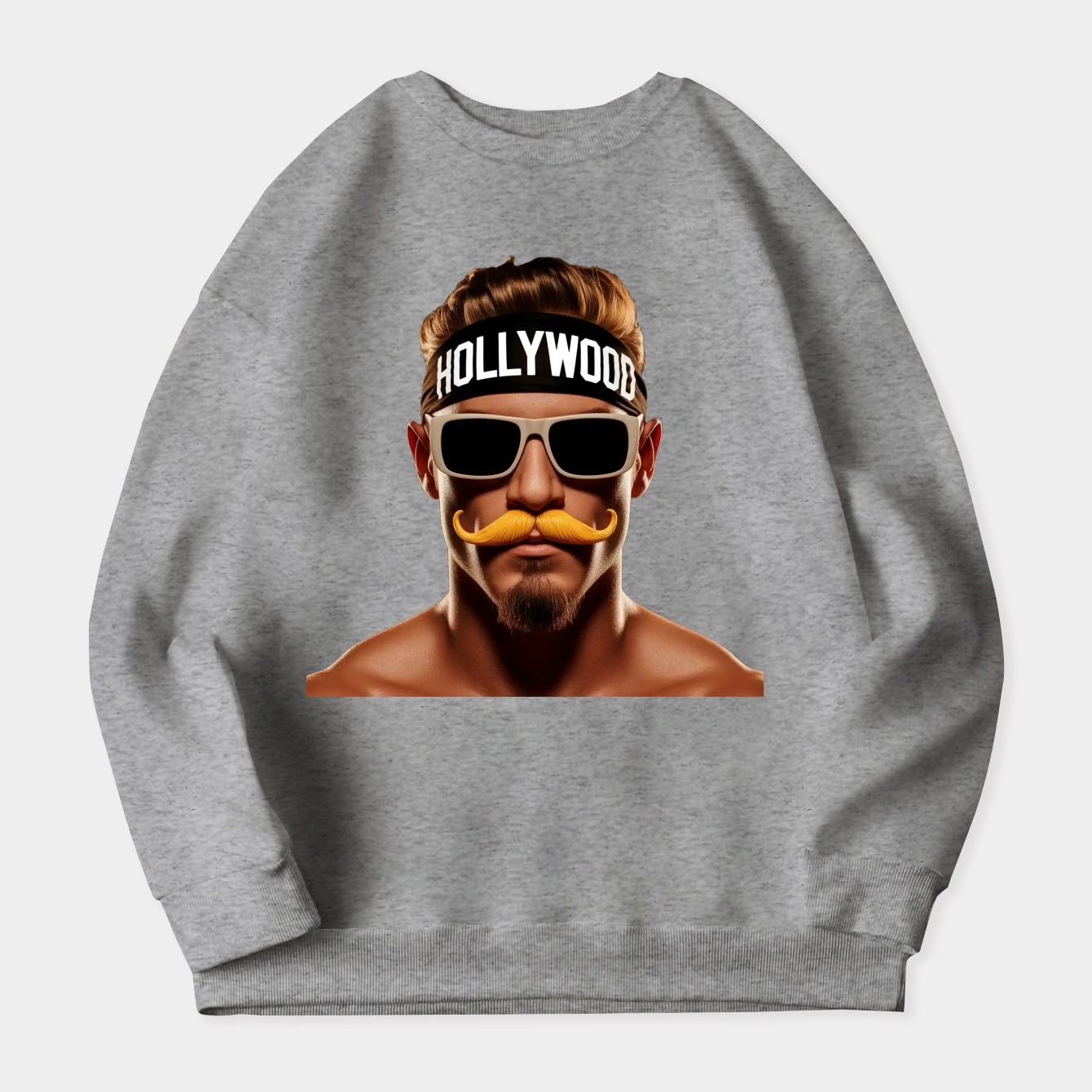 Hulkaia Face Hulk Hogan Women's Crewneck Sweatshirt