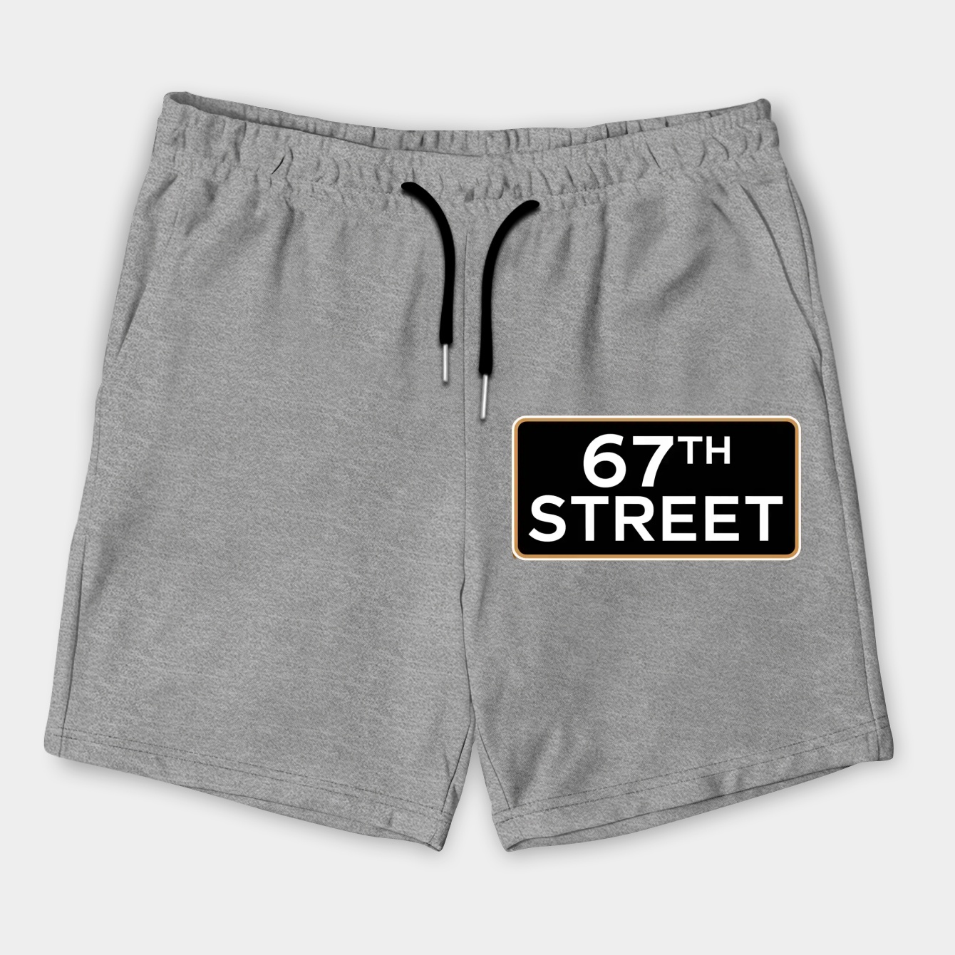67th Street Meme Sign Men's Shorts