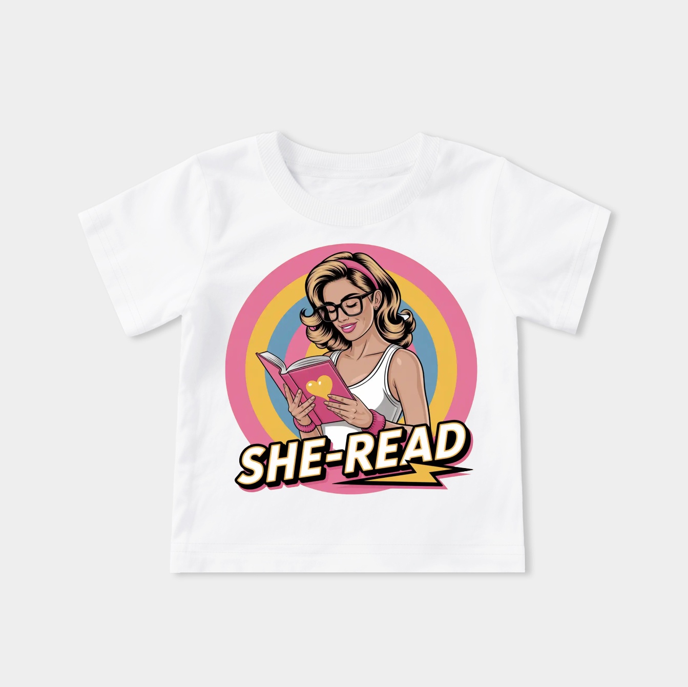 She-Read Empowered Reader Youth Classic T-Shirt